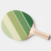 レトロモスレインボーはっきりした 卓球ラケット (横)