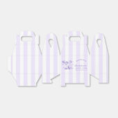 レトロモダンなマルガリータとマトリモニー ストライプ バッチ フェイバーボックス (折り畳みなし)