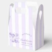 レトロモダンなマルガリータとマトリモニー ストライプ バッチ フェイバーボックス (オープン)