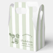 レトロモダンなマルガリータとマリッジ ストライプ バッハ フェイバーボックス (オープン)