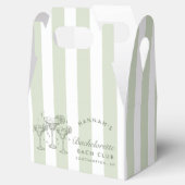 レトロモダンなマルガリータとマリッジ ストライプ バッハ フェイバーボックス (オープン)