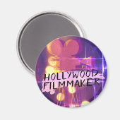 レトロモダンのハリウッド映画監督 マグネット (正面/裏面)