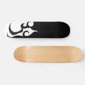 レトロモダンウィメンスケートボードデッキ スケートボード (横)