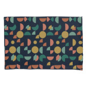 レトロモダンエレガント部幾何学模様 枕カバー (正面左)