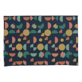 レトロモダンエレガント部幾何学模様 枕カバー (正面右)