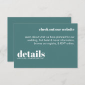 レトロモダンエンクロージャカード エンクロージャーカード (正面/裏面)