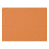 レトロモダンオレン無地のジカラー テーブルクロス (正面(横))