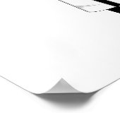 レトロモダンガールプリント ポスター (角)