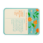 レトロモダンキッチンガイドレシピ マグネット (横)