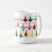 レトロモダンクリスマス コーヒーマグカップ (正面右)