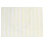 レトロモダングリーンとイエローバチェロレッテ ラージペーパーバッグ (裏面)