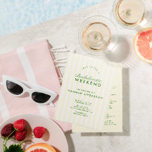 レトロモダングリーン&イエローバチェロレッテ週末