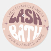 レトロモダングルーヴィ2 OZフォームボトルラッシュバス ラウンドシール (正面)