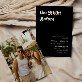 レトロモダンシックなテラコッタカップルのシャワー 招待状