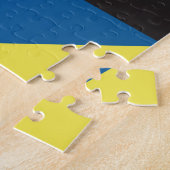 レトロモダンスタイル背景デザイン ジグソーパズル (側面)