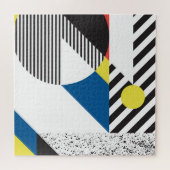 レトロモダンスタイル背景デザイン ジグソーパズル (横)