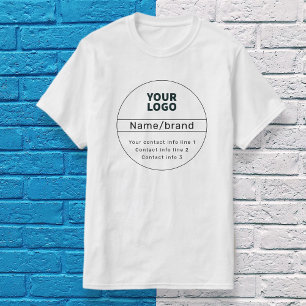 レトロモダンビジネス情報ま連絡たはブランド情報 Tシャツ