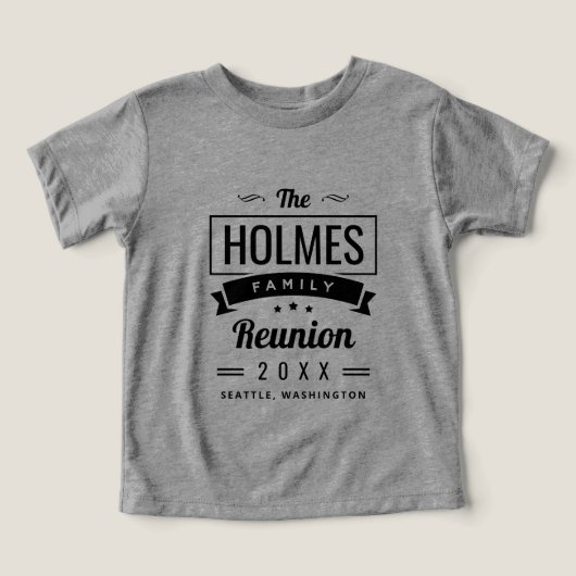 レトロモダンファミリ懇親会ロゴ (デザイン正面)