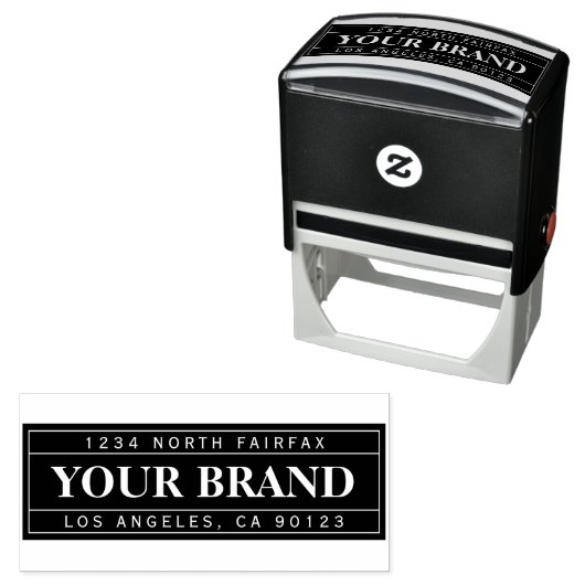 レトロモダンプロフェッショナル |差出人住所 セルフインキングスタンプ (インサイチュ)