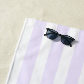 レトロモダンマルガリタスアンドマトリモンバストライプのハ ビーチタオル (インサイチュ)