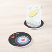 レトロモダンラブサークル コースター (側面)