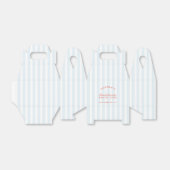 レトロモダンヴィンテージレッド&ブルーバチェロレッテ フェイバーボックス (折り畳みなし)