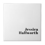 レトロモダン名ミニマルまたはビジネステンプレート タイル<br><div class="desc">思い通りにモダン収まるスタイルカスタマイズのデザイン。</div>