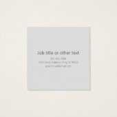 レトロモダン名ミニマル(または他の文字) (裏面)