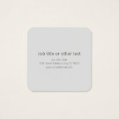 レトロモダン名ミニマル(または他の文字) (裏面)