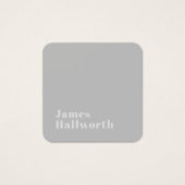 レトロモダン名ミニマル(または他の文字) (正面)