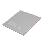 レトロモダン名ミニマル(または他の文字) タイル<br><div class="desc">名前モダンまたは他のデザインを使用してカスタマイズ可能な文字。</div>