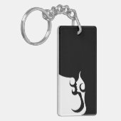 レトロモダン女 キーホルダー (正面左)