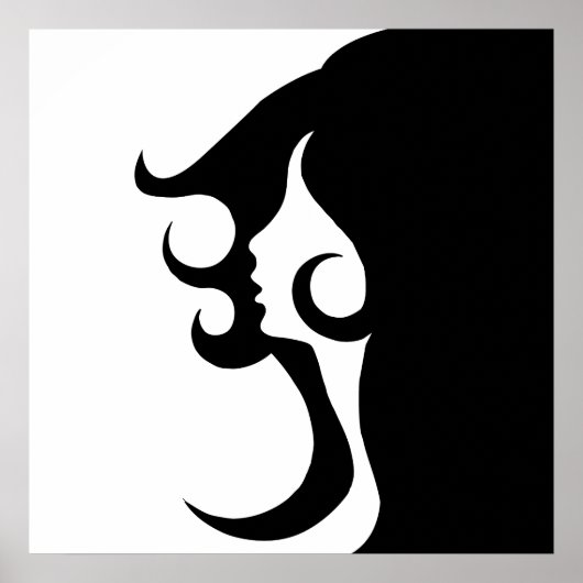 レトロモダン女 ポスター (正面)