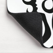 レトロモダン女 マウスパッド (コーナー)