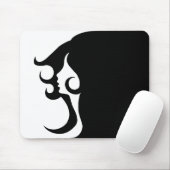 レトロモダン女 マウスパッド (マウス)