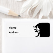 レトロモダン女 ラベル (インサイチュ)