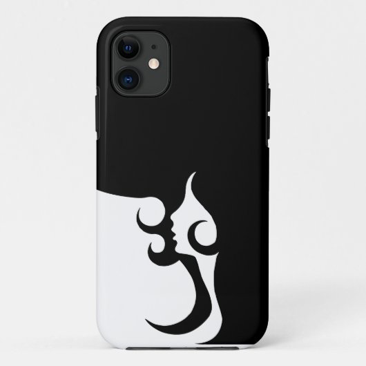 レトロモダン女 Case-Mate iPhoneケース (裏面)