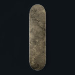 レトロモダン宇宙アーバンセピアブラウン スケートボード<br><div class="desc">都市モダン宇宙セピア茶ユニーク色デザインはスタイルで180を行う。このデッスタイリッシュクは、歩道のサーフィンを愛する屋外スケートボーダーに最適。探しカッコいいている抽象デザイン</div>