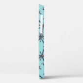 レトロモダン抽象芸術生物学パターン Case-Mate iPhoneケース (裏面 / 左)