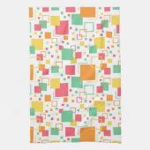 レトロモダン柑橘類 キッチンタオル (縦)