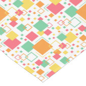 レトロモダン柑橘類 ショートテーブルランナー (コーナー)