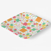 レトロモダン柑橘類 ペーパープレート (傾斜あり)