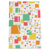 レトロモダン柑橘類 ミディアムペーパーバッグ (裏面)