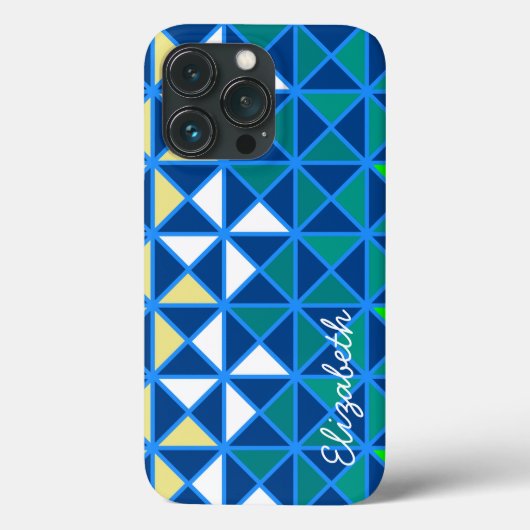 レトロモダン正方形 Case-Mate iPhoneケース (裏面)