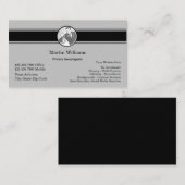 レトロモダン私立調査官 名刺 (正面/裏面)