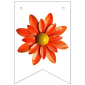 レトロモダン花春夏庭園の結婚式 バンティングフラッグ (第2の旗)