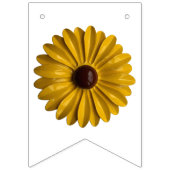 レトロモダン花春夏庭園の結婚式 バンティングフラッグ (第1の旗)