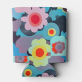 レトロモダン花 缶クーラー (裏面)