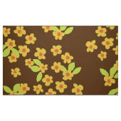 レトロモダン60年代70年代の花文柄 ファブリック (ファットクウォーター)