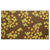 レトロモダン60年代70年代の花文柄 ファブリック (ヤード)